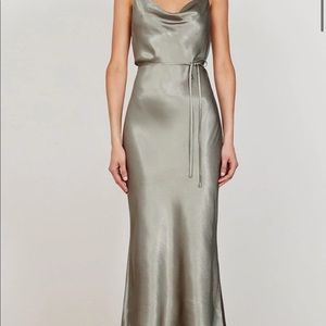 Shona Joy midi dress in sage